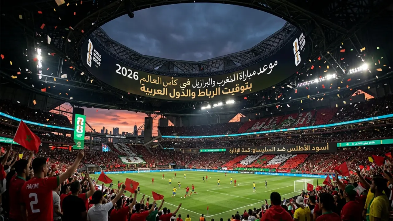 متى تُقام مباراة المغرب والبرازيل في كأس العالم؟